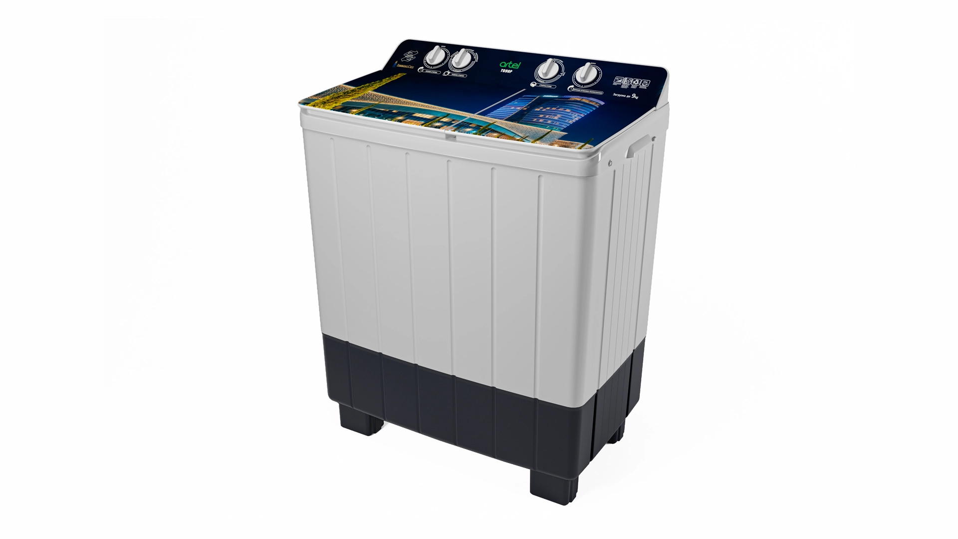 Artel TG90P 9 Kg City yarim avtomat kir yuvish mashinasi O'zbekistonda