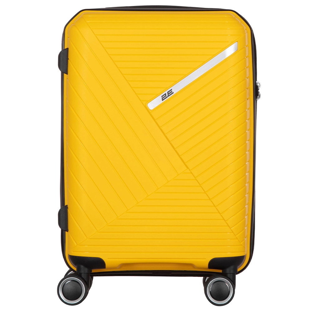 2E Sigma EXP (kichik) Yellow plastik chemodani O'zbekistonda