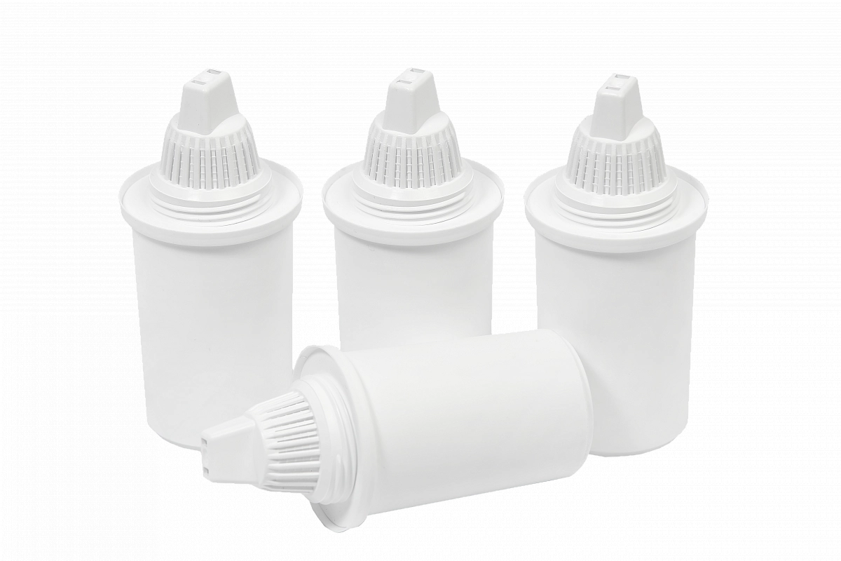 Комплект универсальных картриджей 3+1 ECOSOFT для фильтров-кувшинов в Узбекистане