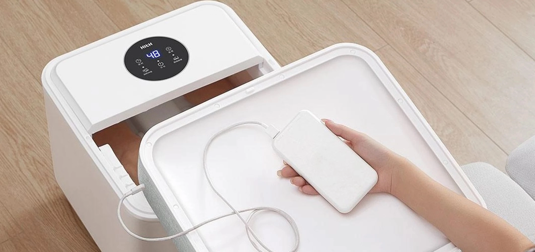 Массажер для ног Xiaomi HITH Smart Foot Bath X5 в Узбекистане