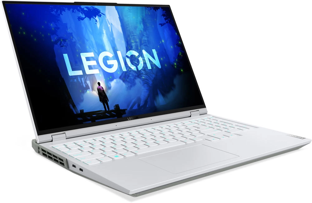 Ноутбук LENOVO Legion 5 Pro 16ARH7H / Ryzen 5-6600H / DDR5 16GB / SSD 1TB / RTX3060 / 16" WUXGA IPS / Free Dos / White в Узбекистане