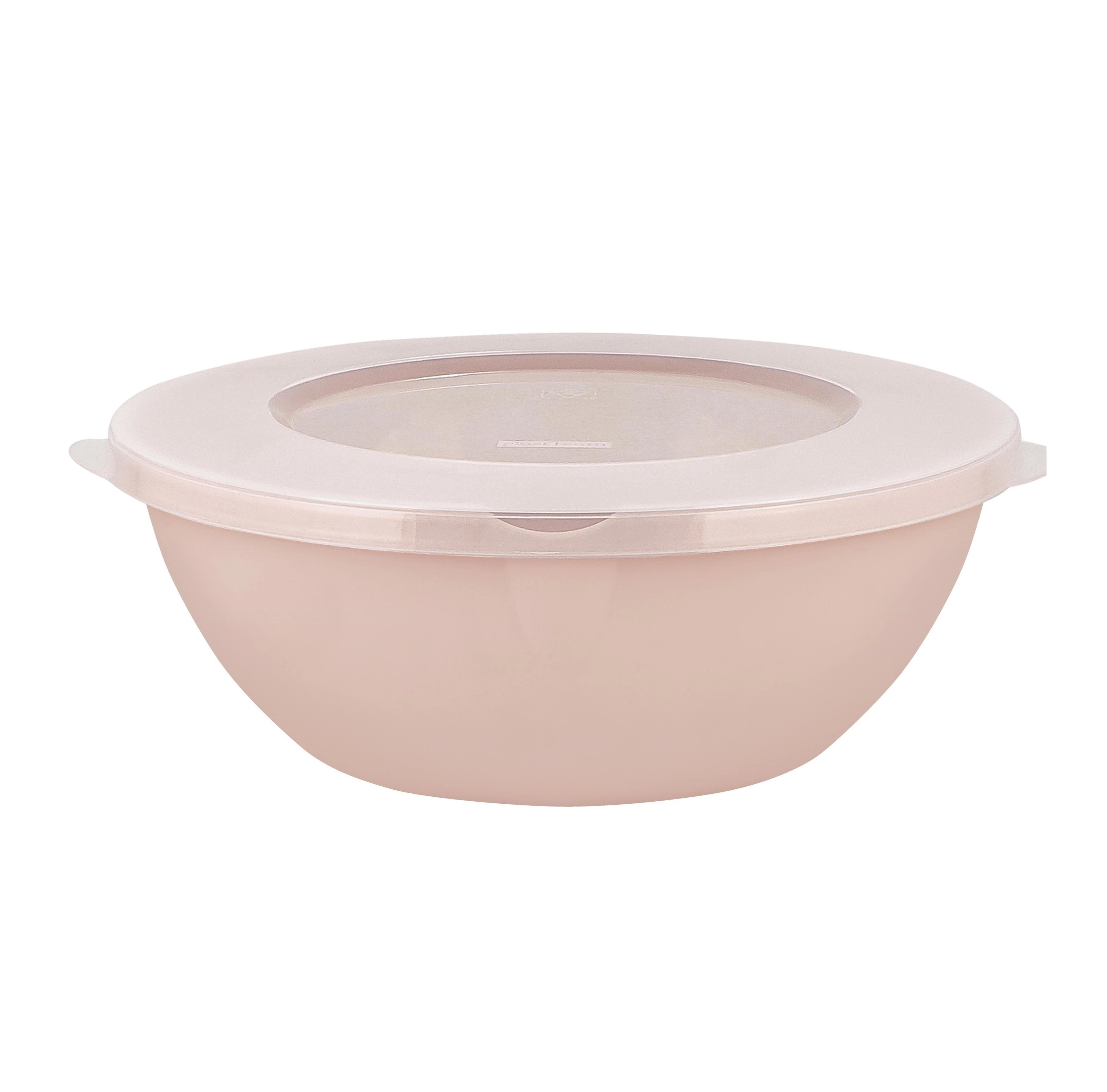 Миска Plast Team HELSINKI, с крышкой, 1л, 200х183х80 Персиковая карамель sotib olish