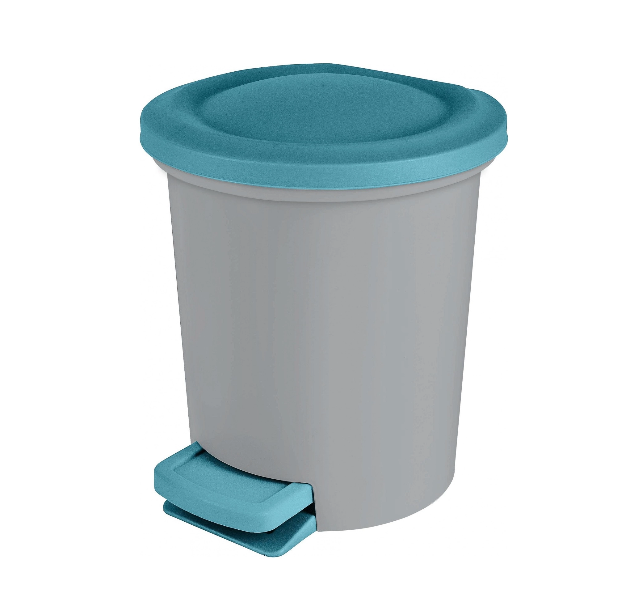 Мусорное ведро с педалью Spin&Clean Vogue с внутренним ведром, 6л небесный sotib olish