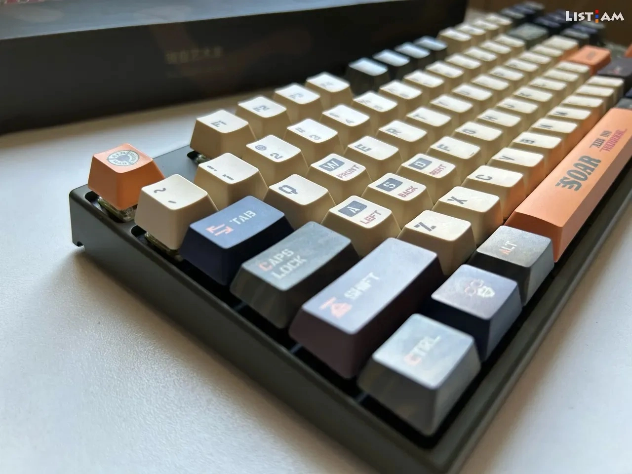 Varmilo VEA87 Warrior-Soar TTC Golden Pink EN klaviaturasi O'zbekistonda
