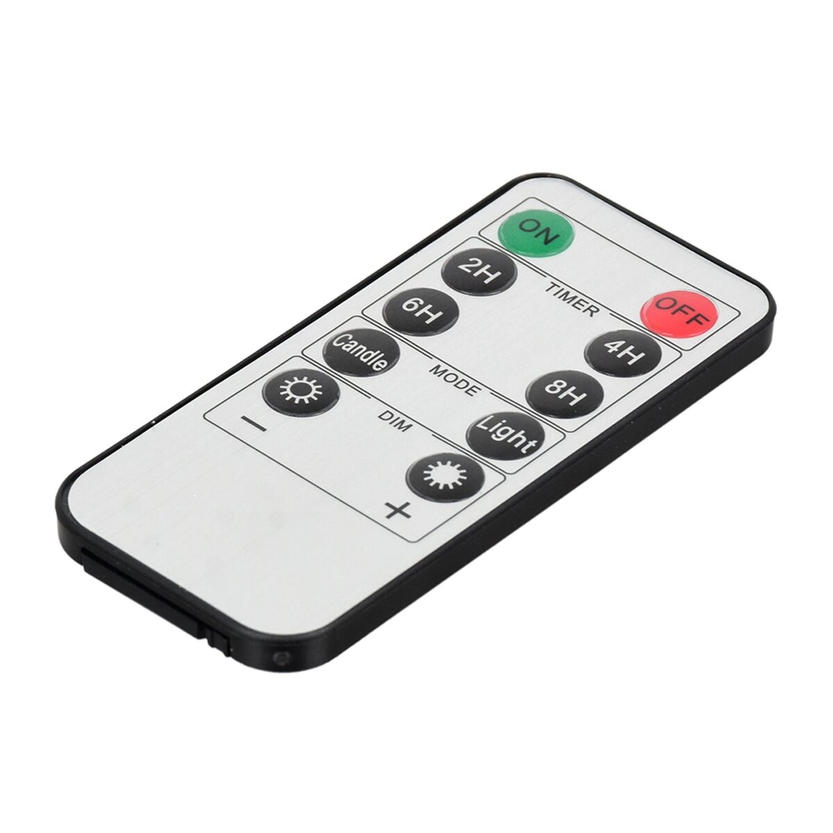 Светодиодная свеча VEGAS 7,5*8,5 см, без батарейки, с пультом ДУ O'zbekistonda