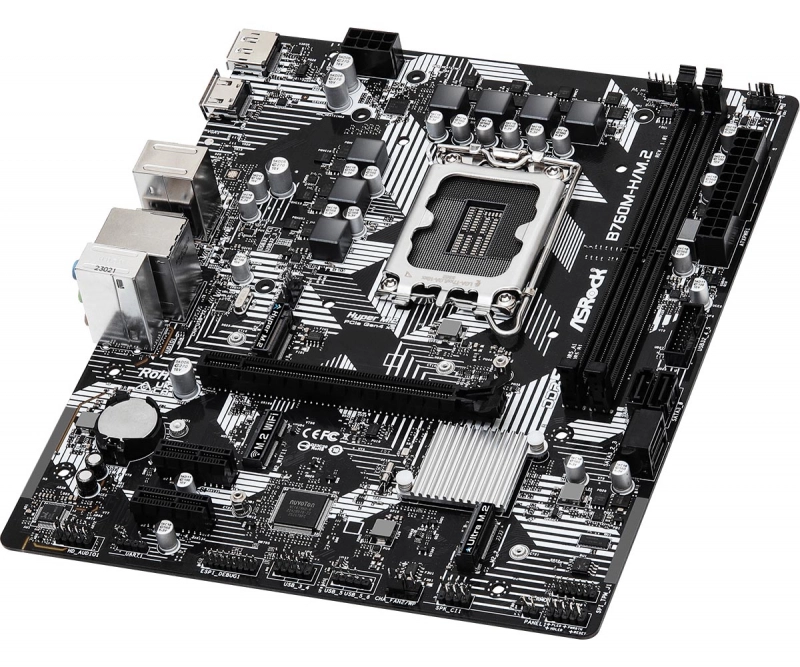Ona kart ASRock B760M-H/M.2 (LGA1700, mATX) O'zbekistonda