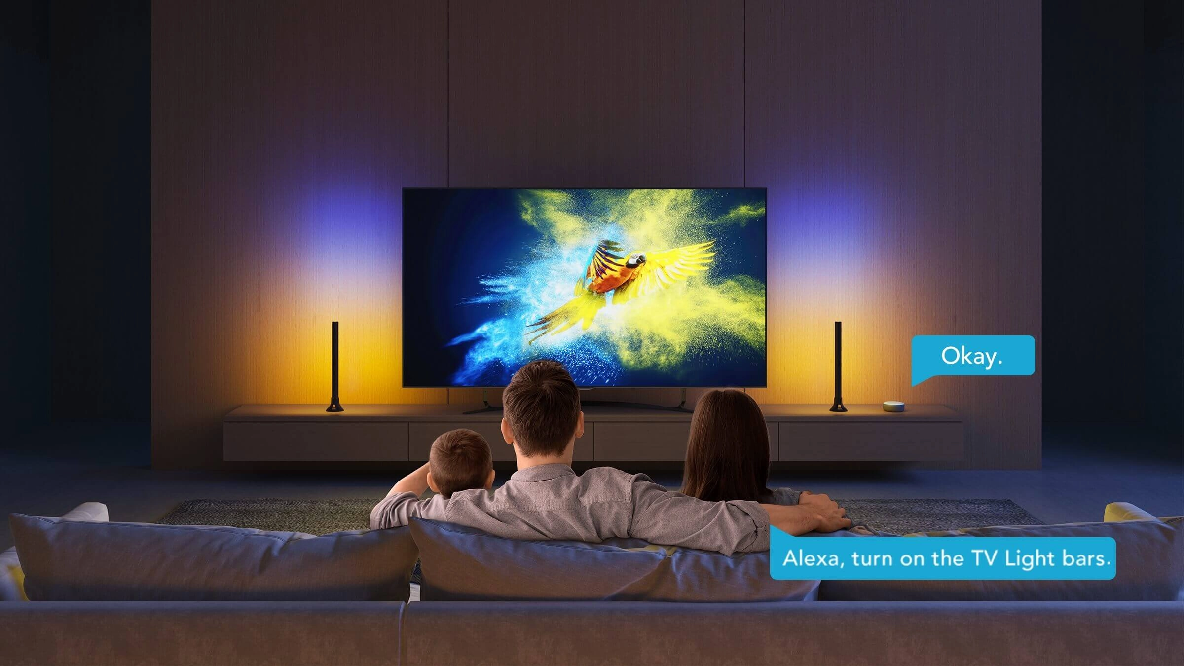 Набор подсветки Govee H6046 RGBIC WiFi + Bluetooth Flow Plus Light Bars, RGB, Белый - фото №4 Набор подсветки Govee H6046 RGBIC WiFi + Bluetooth Flow Plus Light Bars, RGB, Белый в Узбекистане