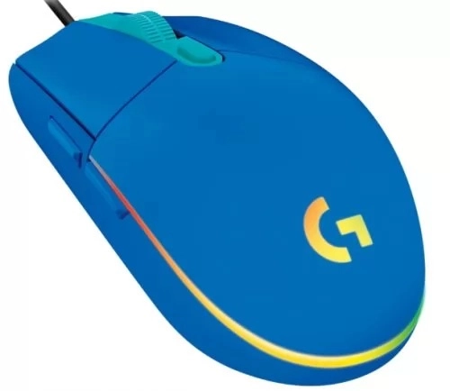 Мышь Logitech G203 LIGHTSYNC Blue в Узбекистане