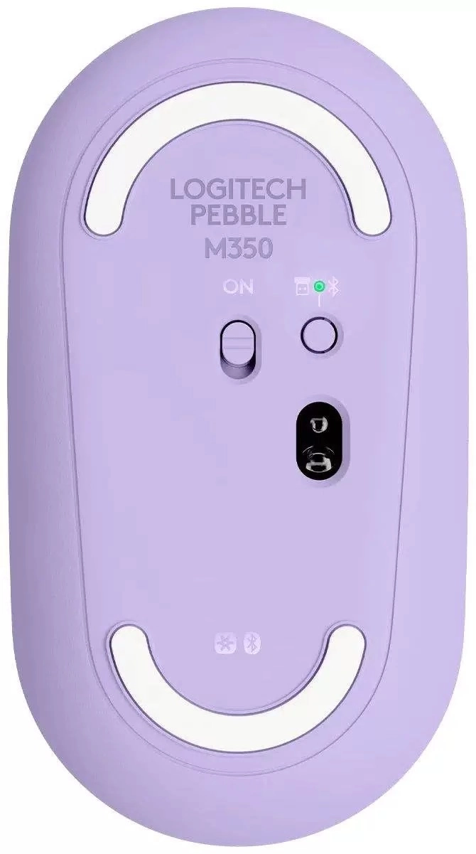 Мышь Logitech Pebble M350 Wireless Mouse LAVENDER LEMONADE O'zbekistonda