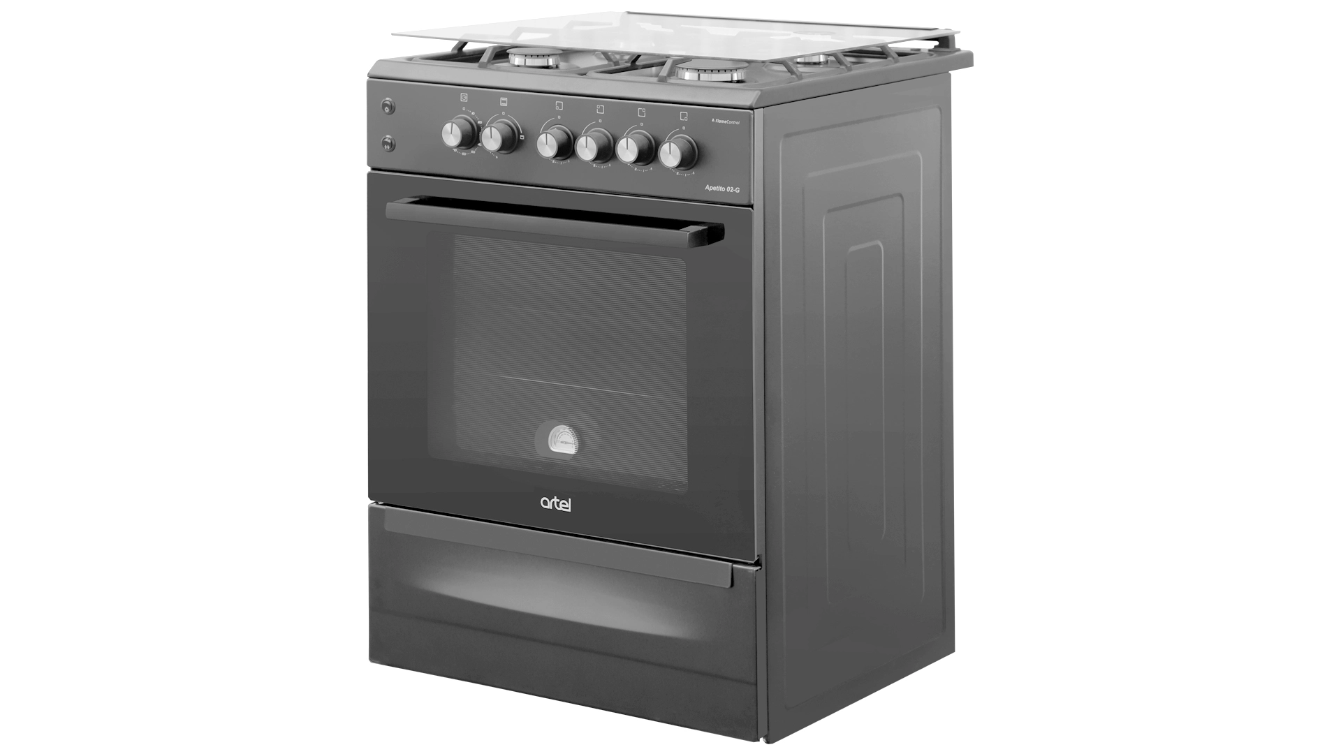 Газовая плита Artel Apetito 02-G CHU Серая в Узбекистане