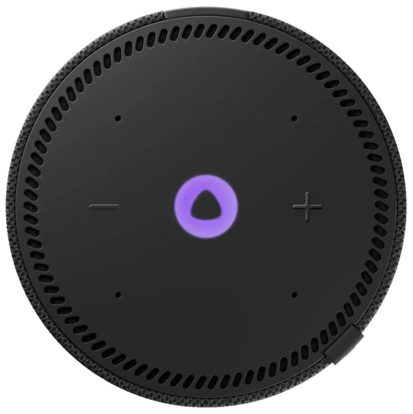 Умная колонка Яндекс Станция Мини 2 с часами YNDX-00020 чёрный в Узбекистане