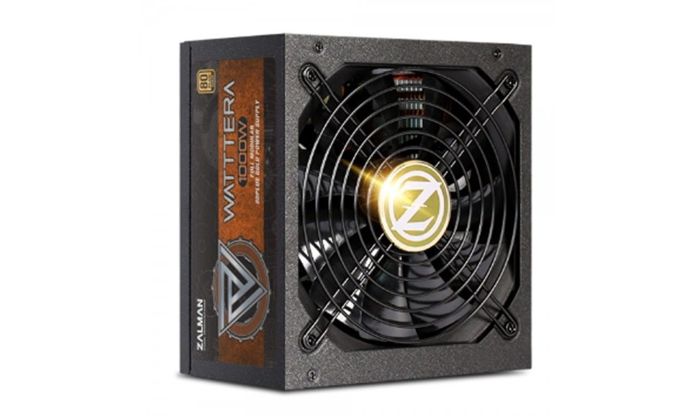 Quvvat manbai Zalman ZM1000-EBTII WATTTERA (1000W) 80Plus Gold 100-240V, EU sotib olish