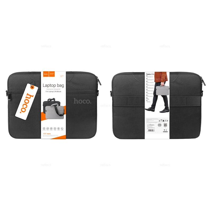 Hoco GT1 15.6" qora noutbuk sumkasi O'zbekistonda