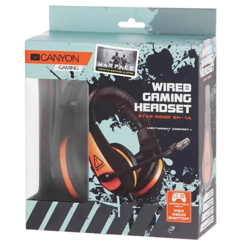Гарнитура Canyon Star Raider GH-1A в Узбекистане