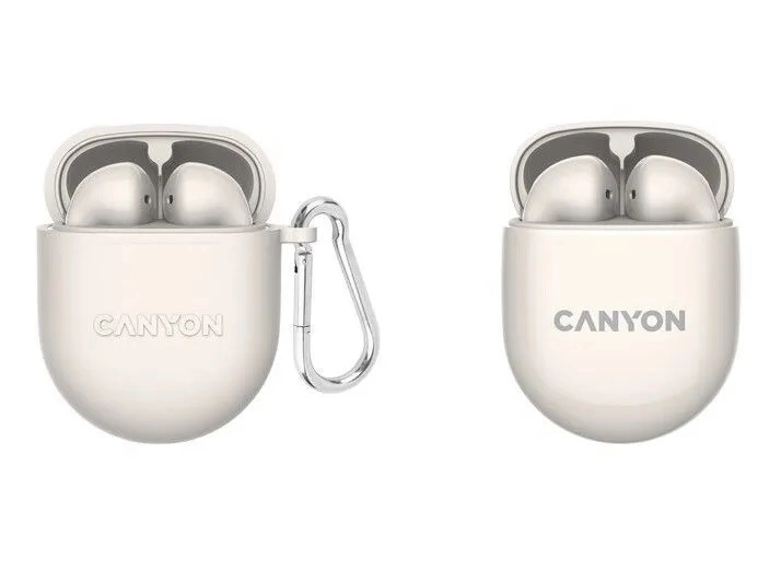 Наушники Canyon TWS-6 Beige в Узбекистане