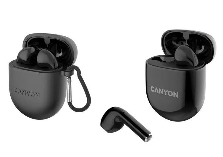 Наушники Canyon TWS-6 Black в Узбекистане