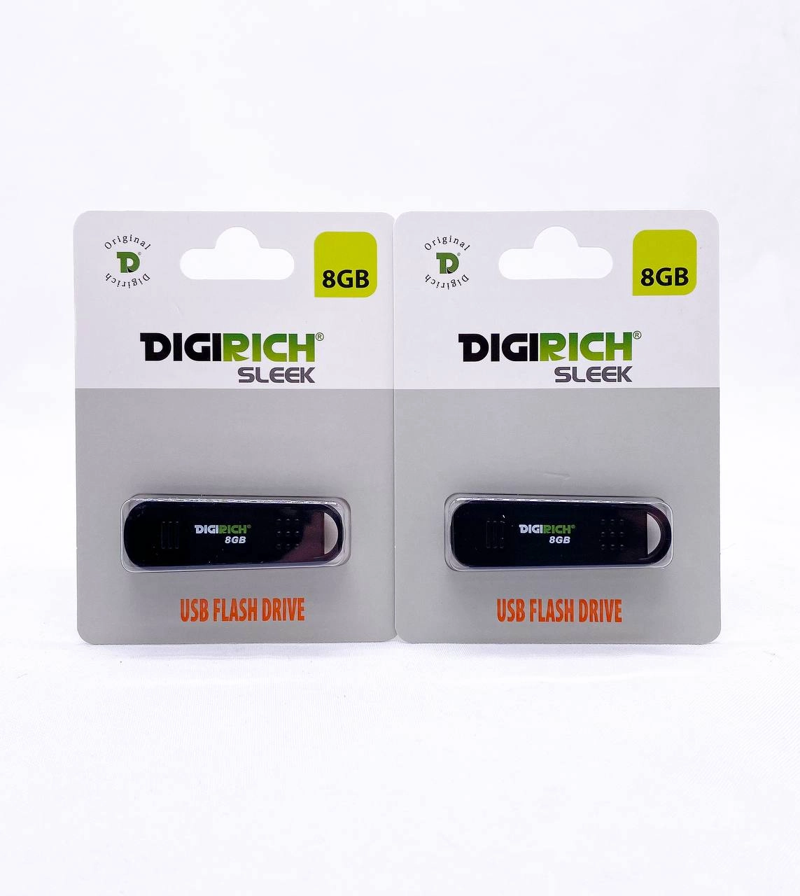 Digirich Sleek 8GB qora USB-fleshkasi sotib olish