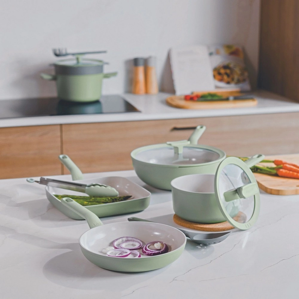 Сковорода без крышки Berghoff Leo Balance Sage 30 см 3950446 в Узбекистане