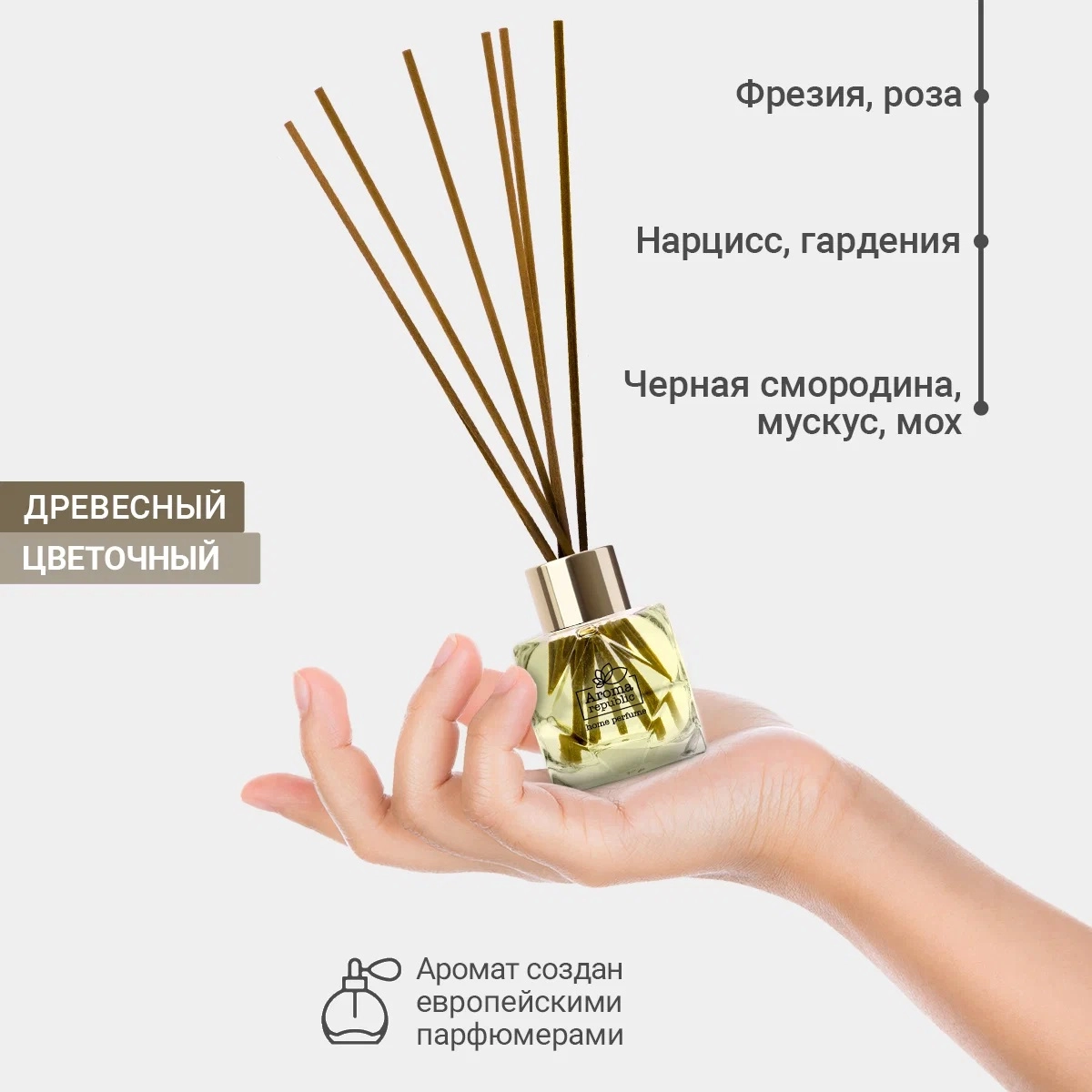 Shisha flakondagi aromatik diffuzor Aroma Republic "No58 Magical freesia" 30 ml O'zbekistonda