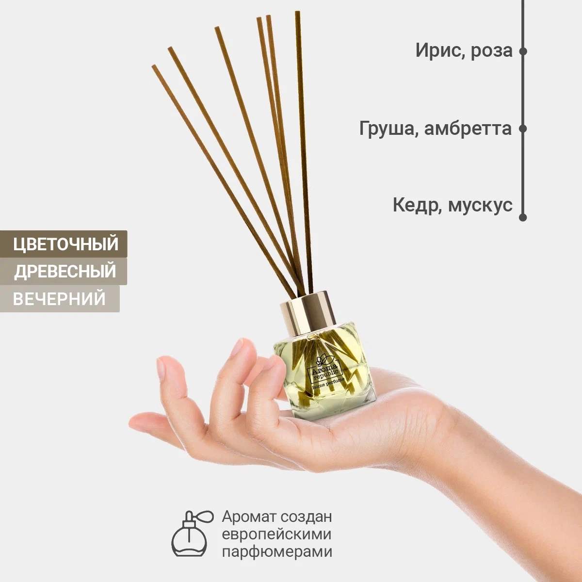 Aroma Republic "№61 Amber sea" 30 ml shishali flakondagi aromatik diffuzor O'zbekistonda