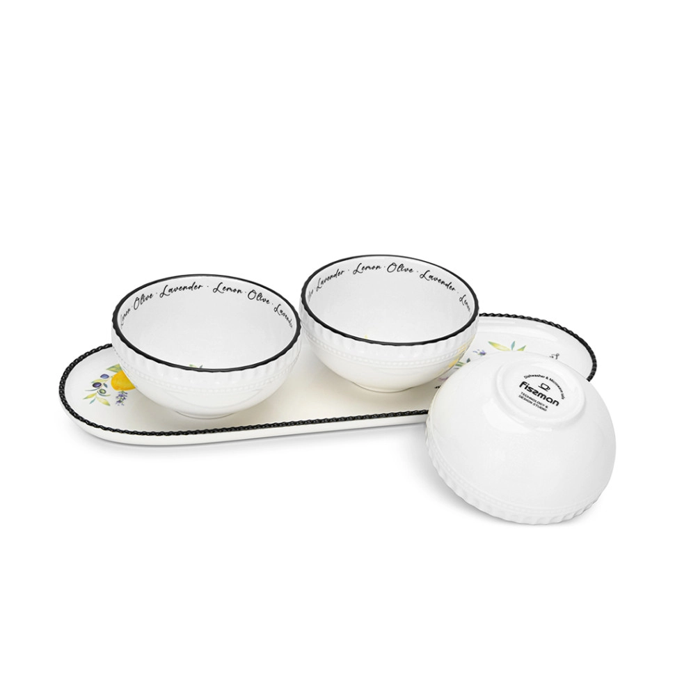 Набор соусников на подставке Fissman Provence 4 пр 13627 в Узбекистане