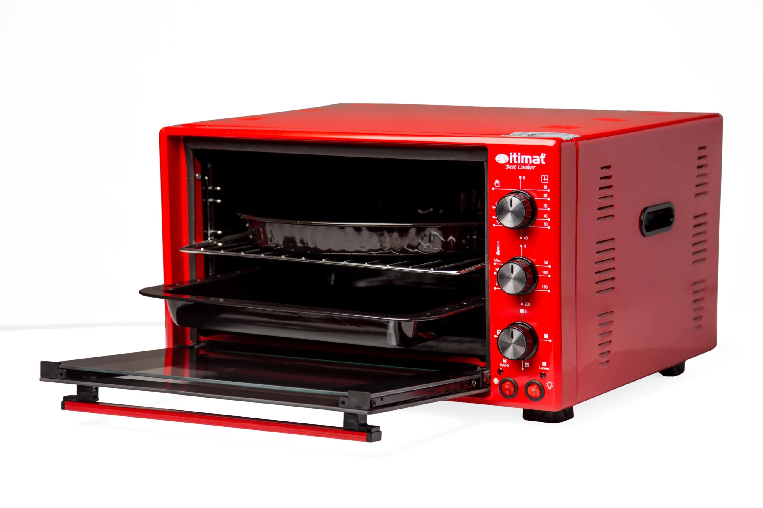 Мини-печь Itimat I-08DFL (С конвекцией) 36L Красный в Узбекистане