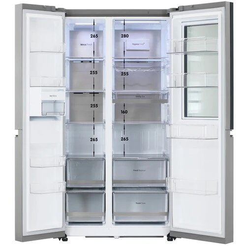 Muzlatgich Side by Side LG GC-Q257CAFV O'zbekistonda