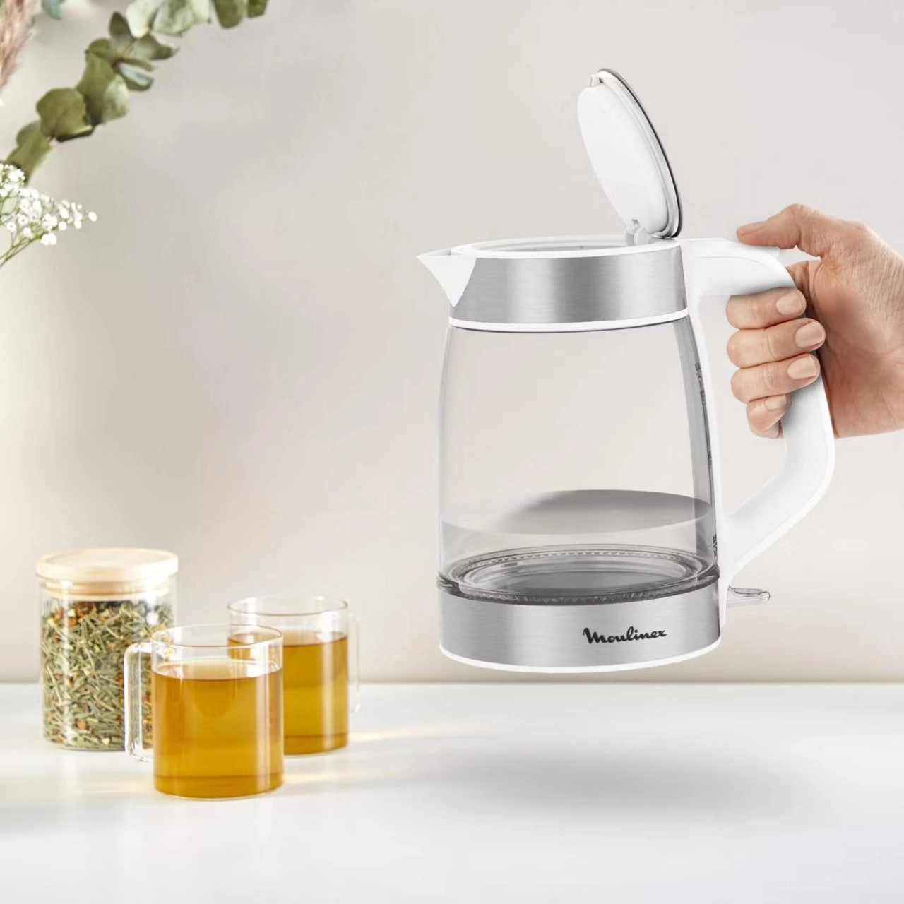 Moulinex Glass Kettle BY6R5130 elektr choynagi O'zbekistonda