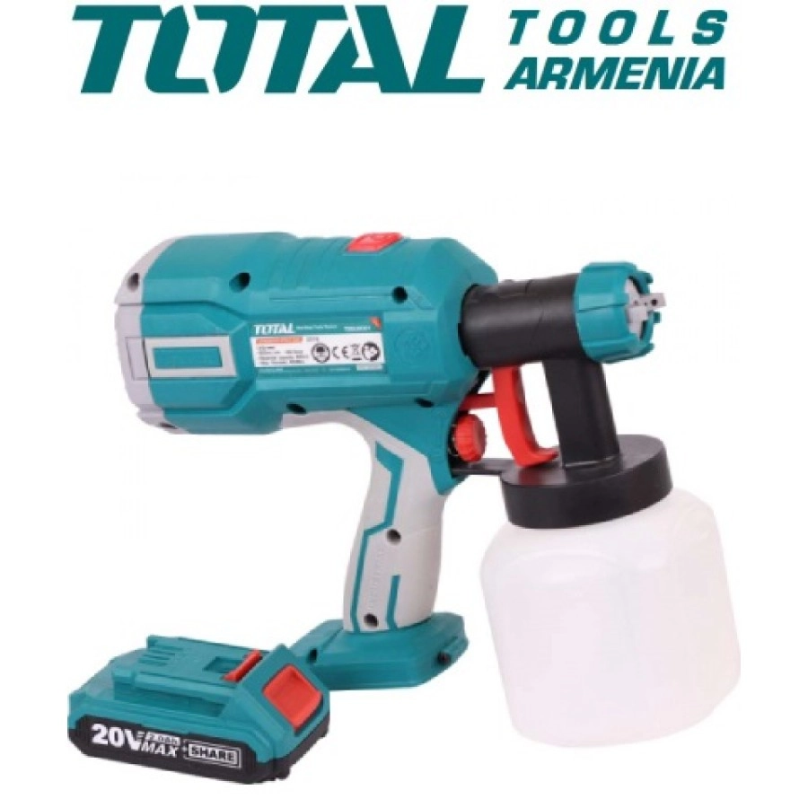 Краскораспылитель TOTAL TSGLI20406 O'zbekistonda