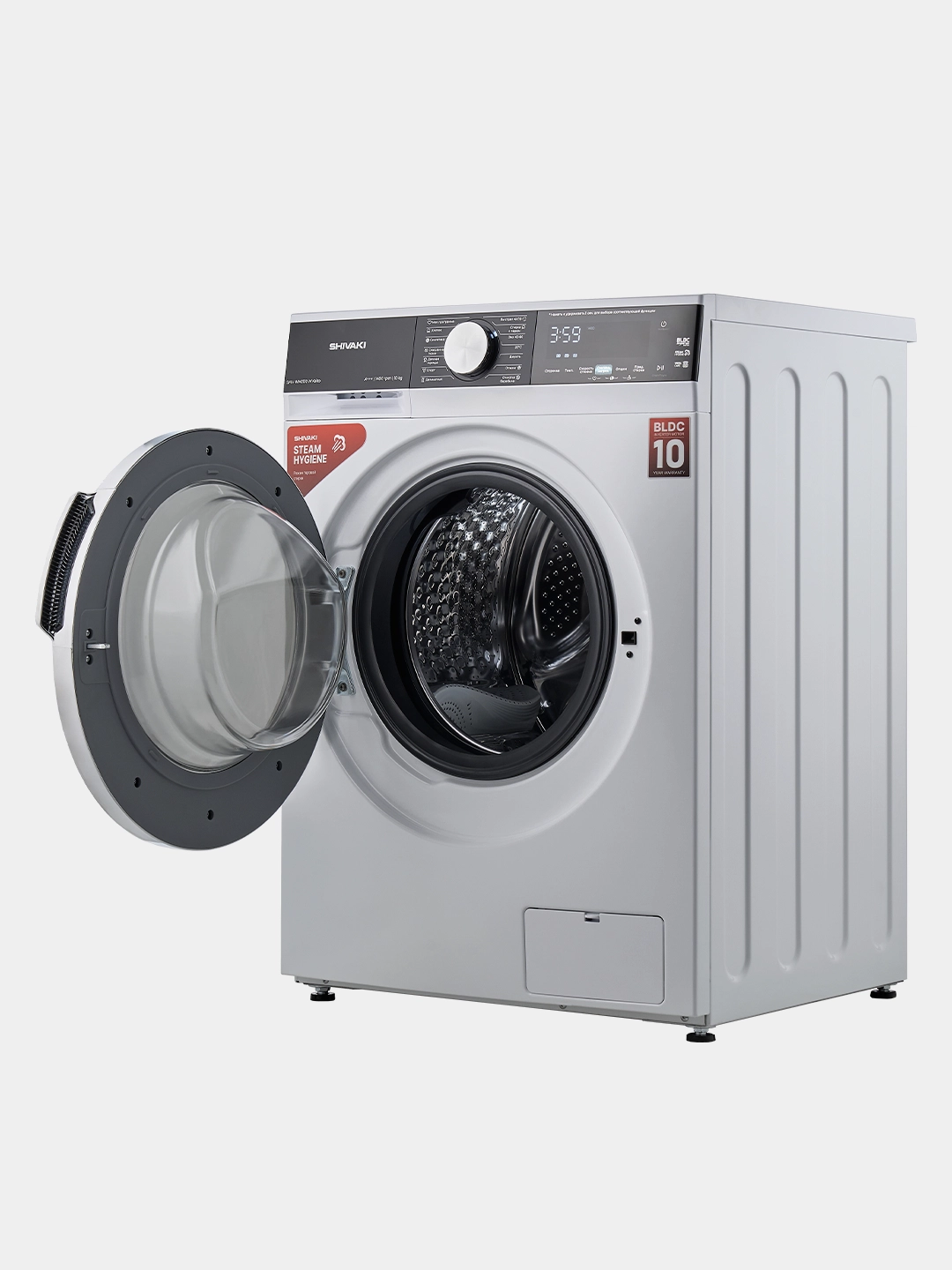 Стиральная машина Shivaki SHIV-WM 0110 W Kaito 10 Кг Белый в Узбекистане