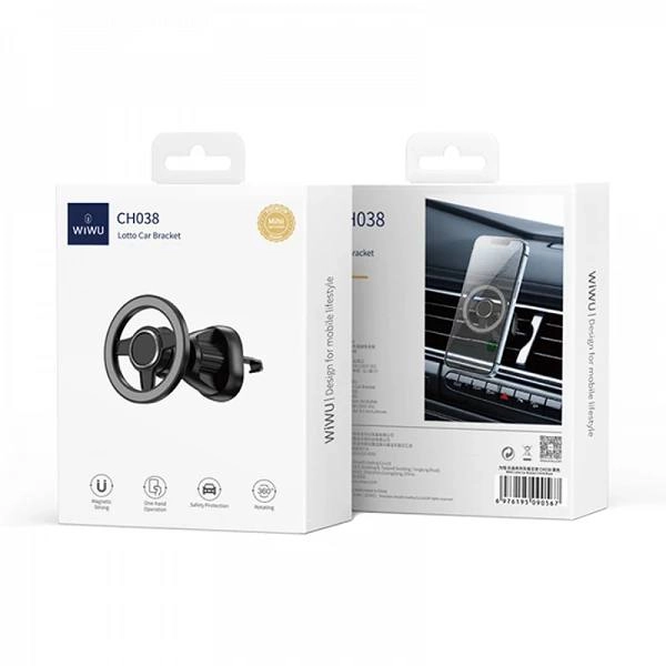 WIWU CH038 avtomobil uchun magnitli telefon ushlagichi yetkazib berish