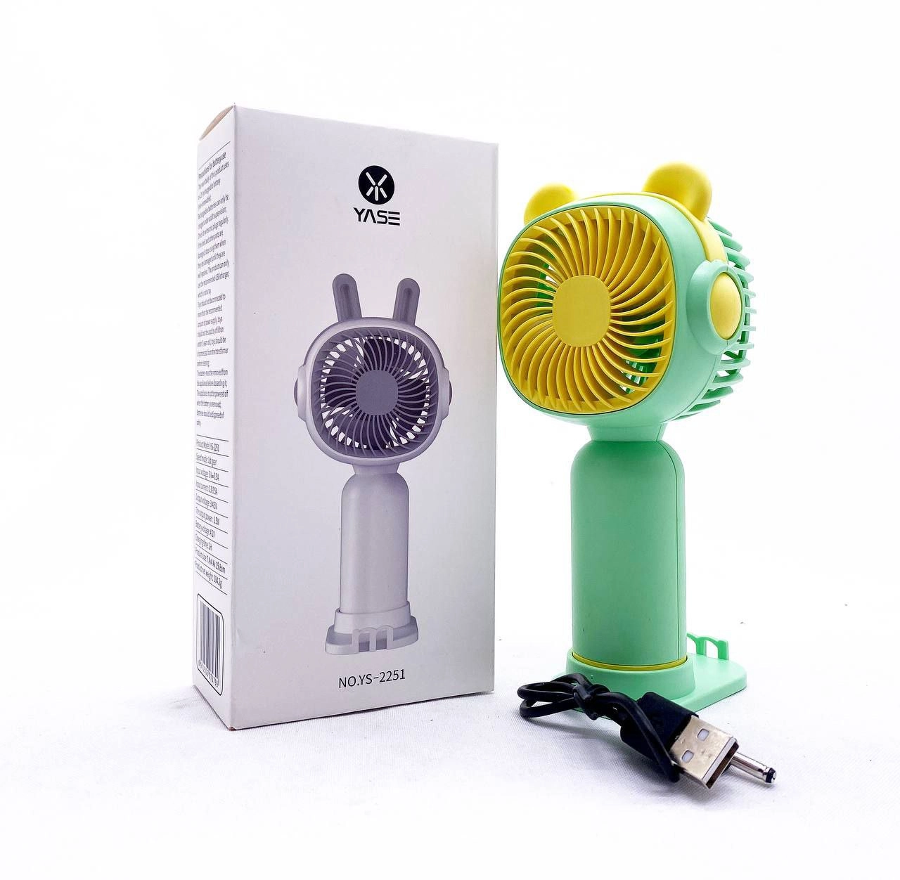 Мини-вентилятор Yase YS2251 зеленый купить