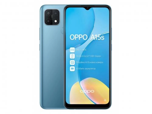 OPPO A15s 4/64GB Blue smartfoni sotib olish