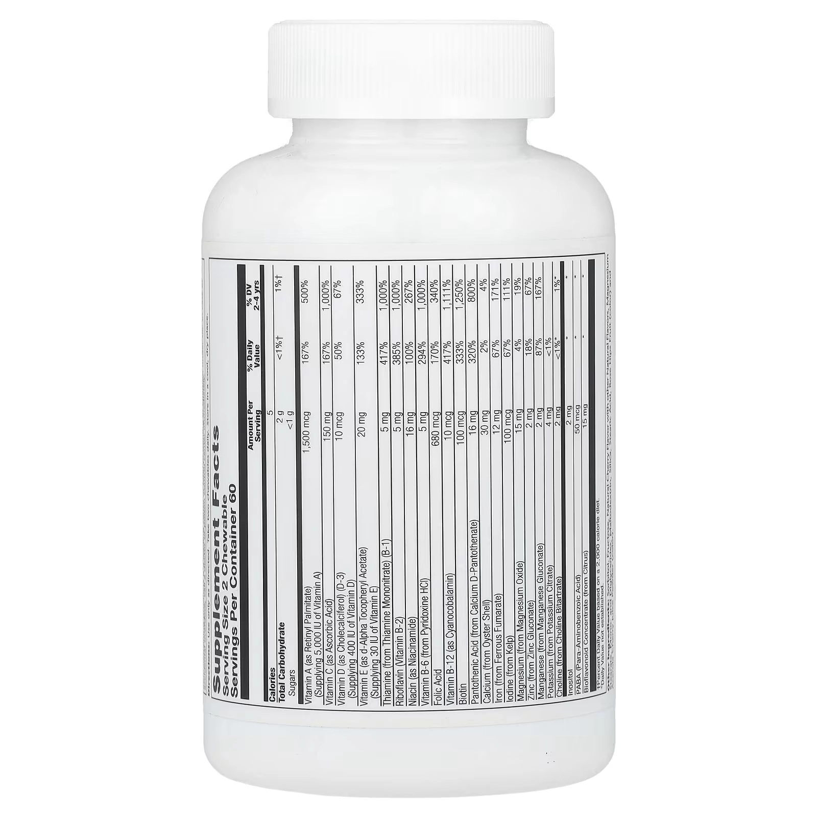 Solaray Детские витамины и минералы в жевательных таблетках, с натуральным вкусом лесных ягод, 120 таблеток (04797) недорого