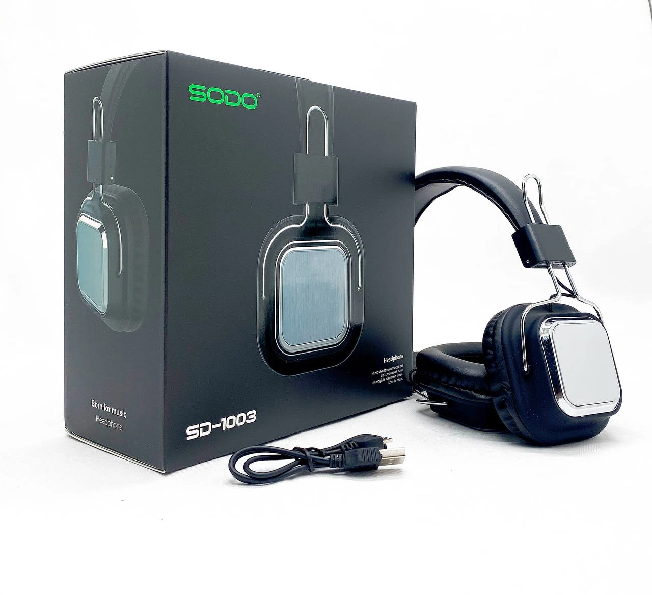 Беспроводные наушники Sodo SD-1003 (Black) недорого