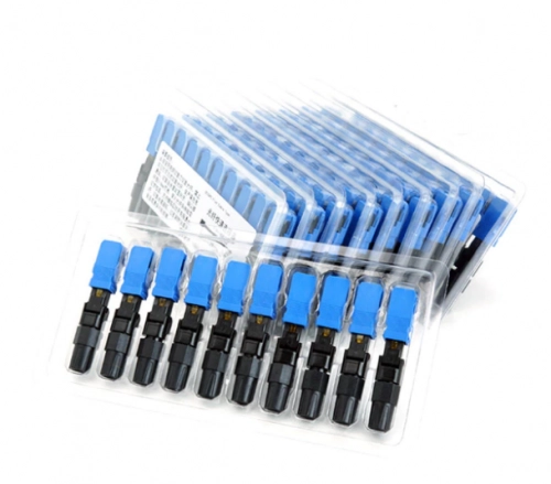 Одномодовый волоконно-оптический соединитель FTTH SC UPC (10 шт) купить