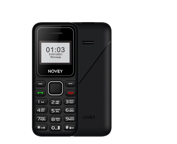 Мобильный телефон Novey 103 черный купить