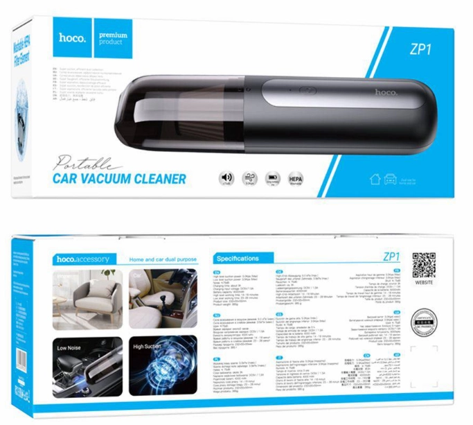 Портативный пылесос Hoco ZP1 в Узбекистане
