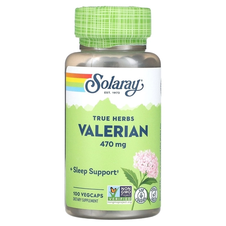 Solaray, valeriana, 470 mg, 100 vegetar kapsula (01630) - rasm №2 Solaray, valeriana, 470 mg, 100 vegetar kapsula (01630) sotib olish