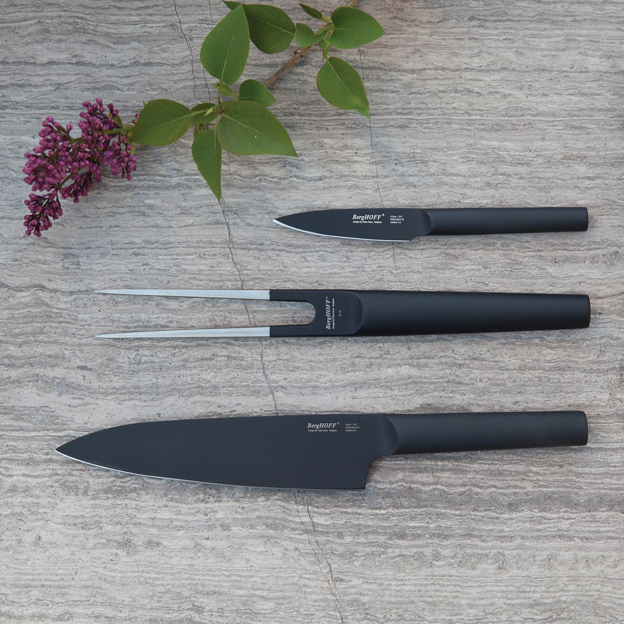 Вилка для резьбы BergHOFF Kuro 17см онлайн