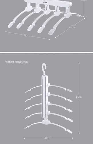 Kiyim ilgichi Ecoco plastik O'zbekistonda