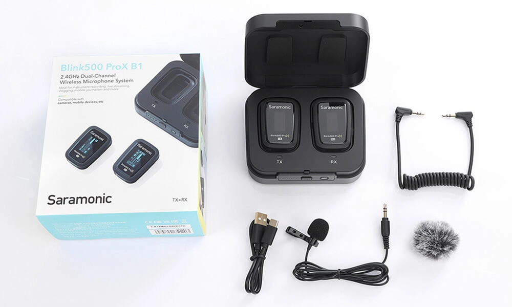 Saramonic Blink500 ProX B1 simsiz mikrofon tizimi bo'lib to'lash