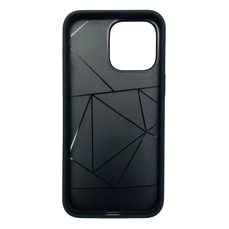 iPhone 15 Pro uchun Kajsa Genuine Croco Pattern qora g'ilofi - rasm №3 iPhone 15 Pro uchun Kajsa Genuine Croco Pattern qora g'ilofi arzon