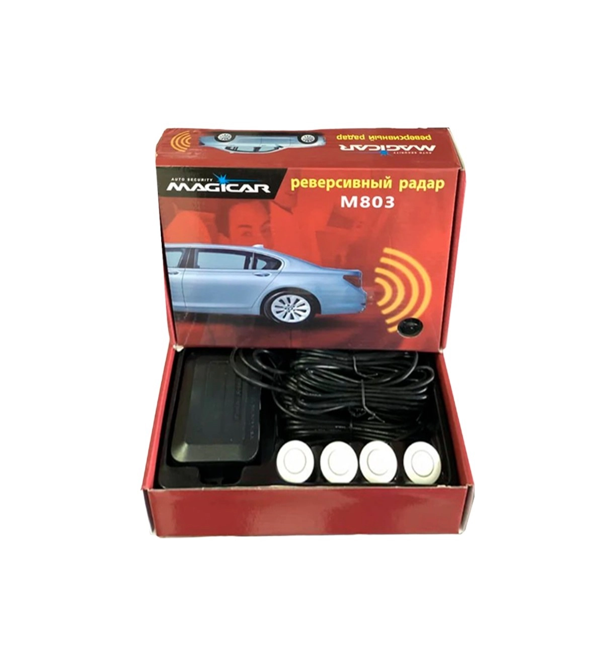 Qora rangli parktronik mashinalar tizimi Magicar M-803 - rasm №3 Qora rangli parktronik mashinalar tizimi Magicar M-803 arzon