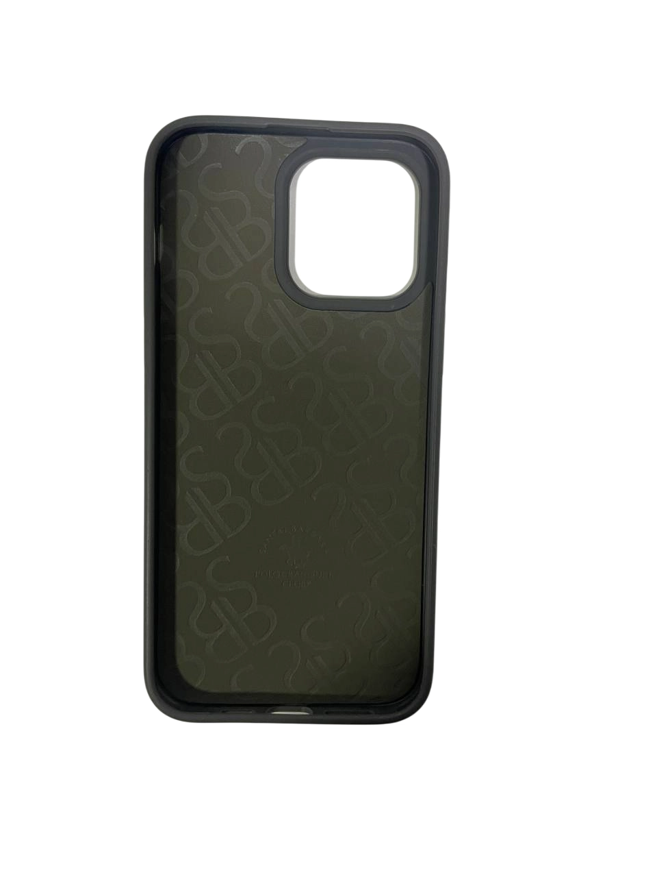 Чехол для iPhone 16 Pro Max Santa Barbara Polo серый купить