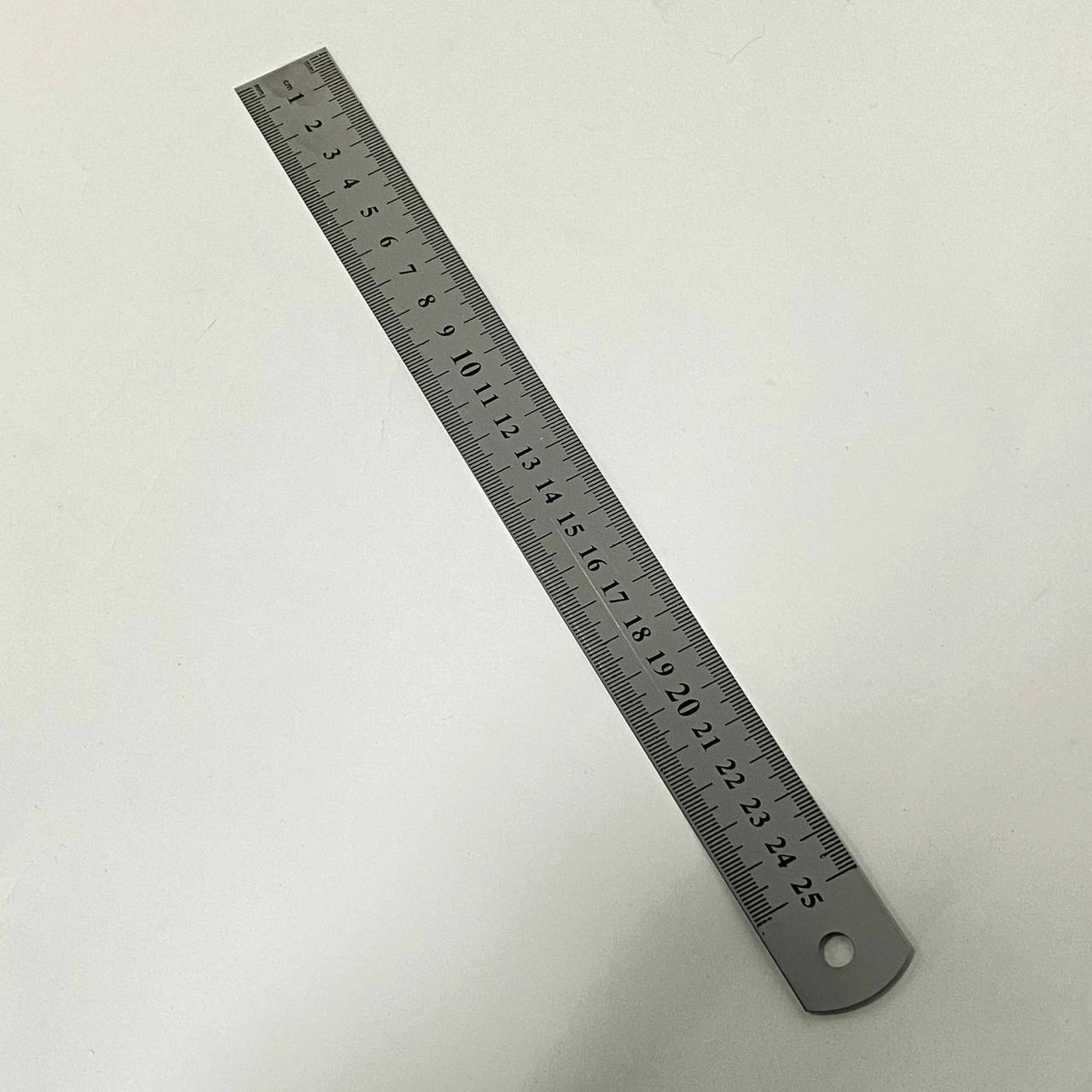 Железная линейка 25 см купить