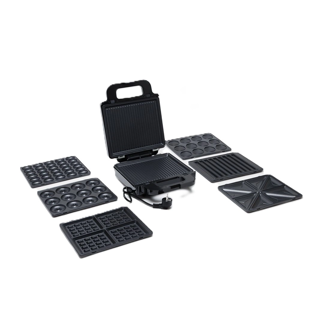 Вафельница Sonifer SF-6144, 7-в-1 Black рассрочка