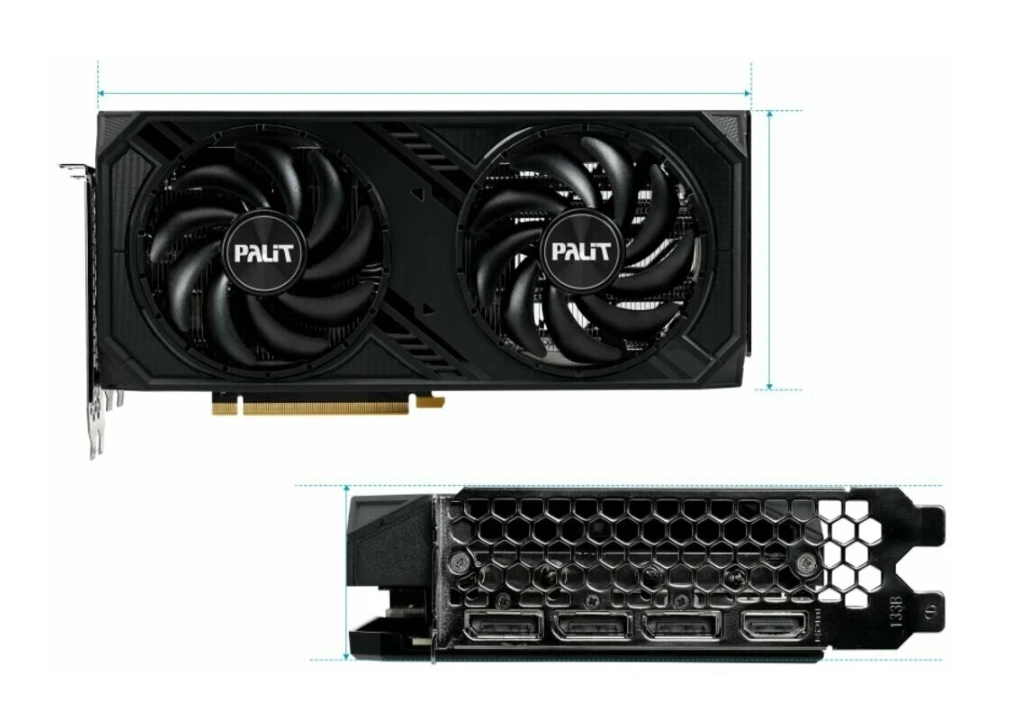 Видеокарта Palit RTX 4070 Dual OC 12GB онлайн