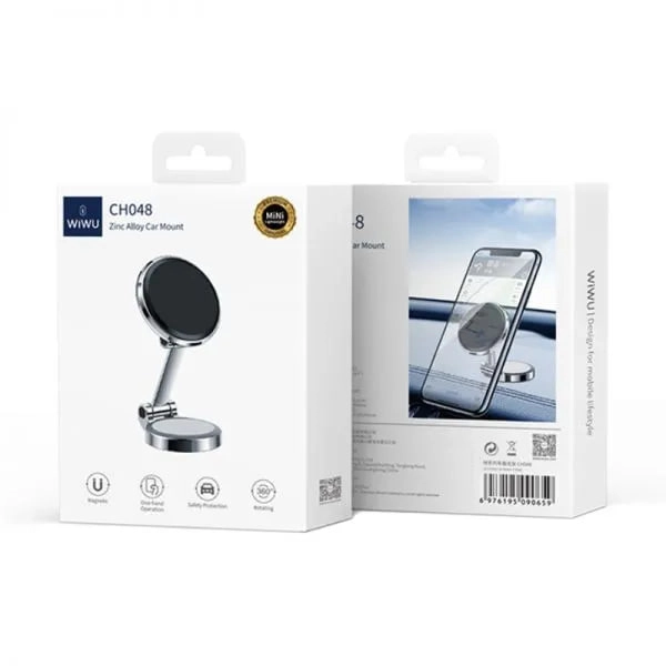 WIWU CH048 avtomobil uchun magnitli telefon ushlagichi - rasm №6 WIWU CH048 avtomobil uchun magnitli telefon ushlagichi bo'lib to'lash