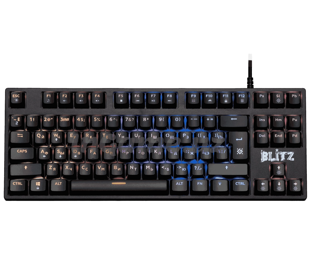 Клавиатура Defender Blitz GK-240DL Black USB купить